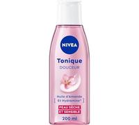 NIVEA - Lotion Tonique Apaisante pour Peaux Sèches & Sensibles, Douceur d’Amande (200 mL) - Le Lot De 3