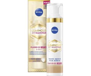 Nivea Luminous 630º Antitaches Cc Fluide Spf30 #Médium 40ml