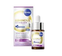 NIVEA Luminous 630 Even Glow Sérum au thiamidol 15 ml, sérum pour le visage à la niacinamide et à l'aloe vera, affine les pores et hydrate pour une peau claire et éclatante