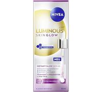 NIVEA LUMINOUS630 Skin Glow Instant Glow Sérum léger et très efficace pour le visage pour une peau rayonnante et uniforme, soin du visage avec thiamidol, niacinamide et aloe vera (30 ml)