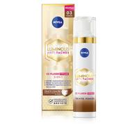 NIVEA Luminous630 Visage CC Fluide Anti-Taches 3-en-1 FPS30 Teinte Foncée 40 ml