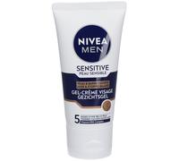 NIVEA Man Gel Crème Visage Peau Sensible & Barbe Courte Gel(S) 50 ml