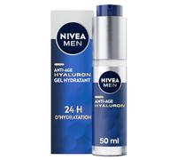NIVEA MEN Active Age Soin de Jour Anti-Âge Complet (1 x 50 ml), Soin visage enrichi en créatine et caféine, Crème homme 6-en-1 hydratant & anti-âge à la texture légère