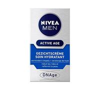 NIVEA MEN Crème de Jour DNAge (1 x 50 ml), Crème visage anti-âge avec Acide Hyaluronique et Créatine, Soin homme hydratant à la protection solaire FPS 15