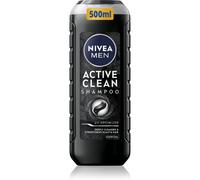 NIVEA MEN Active Clean shampoing nettoyant en profondeur au charbon actif 500 ml