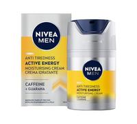 NIVEA MEN Active Energy Crème de soin du visage (50 ml) revitalisante pour homme Crème hydratante à absorption rapide contre les signes de fatigue