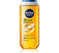 Nivea Gel douche 250 ml pour homme Active Energy (lot de 3)