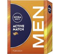 NIVEA MEN Active Match Coffret cadeau pour homme avec produits pour la peau fatiguée, coffret cadeau avec gel douche, crème pour le visage et déodorant pour homme