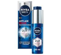 NIVEA MEN Anti-âge 2 en 1 Power Soins du jour avec SPF 30, soins du visage à l'acide hyaluronique pour hommes avec effet anti-âge, soins de la peau avec LUMINOUS630® contre les taches de vieillesse et