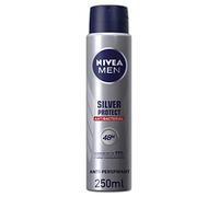 NIVEA MEN Anti-Perspirant Deodorant Spray, Silver Protect, 48 heures Deo, 250 ml, Lot de 3