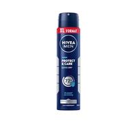 NIVEA MEN - Atomiseur Masculin Protect & Care - Déodorant Homme 72H Anti-Transpirant Aisselles - Format XXL - Anti-Démangeaisons & Anti-Irritations - 0% Alcool - Tous Types de Peaux - 250 ml