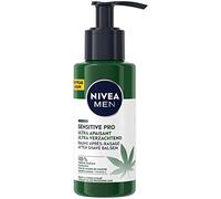 NIVEA MEN Baume après-rasage ultra apaisant Sensitive Pro (1 x 150 ml), Baume apaisant à l’Huile de Chanvre Bio et Vitamine E, Après-rasage homme pour toutes les peaux