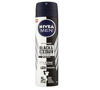 NIVEA MEN Black & White Invisible Original Spray 72h (6 x 200 ml) - Déodorant anti-taches pour homme