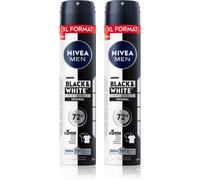 NIVEA MEN Black & White Invisible Original spray anti-transpirant conditionnement avantageux