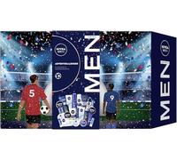 NIVEA MEN Calendrier de l'Avent 2024 avec 24 portes pleines de surprises dorlotées, calendrier de Noël avec produits de soin, kit d'entretien pour la période de l'Avent avec produits NIVEA Men, NIVEA