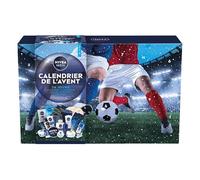NIVEA MEN - Calendrier de l'Avent Homme Édition 2025 - Coffret Cadeau Beauté - Soins Visage, Corps & Lèvres + Accessoires - 24 Fenêtres Surprises - 1pce