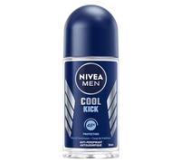 Nivea Men Cool Kick Lot de 6 déodorants à bille anti-transpirants pour homme Protection Fresh 48H Roll-on + Cool-Care