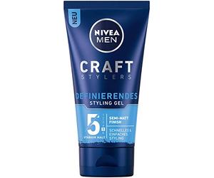 Nivea Men Craft Stylers Lot de 4 flacons de gel coiffant définitif avec finition semi-mate pour une coiffure rapide et facile avec une tenue forte (4 x 150 ml)