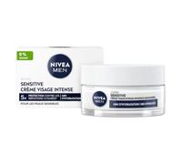 Nivea Men Crème visage hydratation intense peau sensible 0% alcool 50 ml