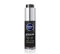NIVEA MEN Deep Soin Visage Matifiant (1 x 50 ml), Soin 2-en-1 hydratant & matifiant, Soin homme sensation peau fraîche à la texture non-grasse