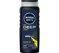 Nivea Men Deep Sport Gel Douche 500 ml - Nettoyage intensif et fraîcheur pour les hommes actifs