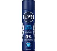 Nivea Men Déo Fresh Active Spray sans aluminium pour hommes 150ml