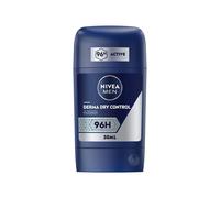 NIVEA MEN Stick déodorant Derma Dry Control 96H - Anti-transpirant - Tous types de peaux - 50 ml