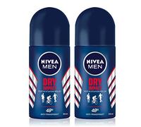 NIVEA MEN Déodorant Bille Dry Impact (2 x 50 ml), déodorant homme protection 48 h, anti-transpirant aisselles testé et approuvé dans les situations du quotidien