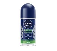NIVEA MEN Déodorant bille Fresh Sensation (1 x 50 ml), Déodorant homme fraîcheur 72 h, Anti-transpirant parfumé longue durée à la formule INFINIFRESH unique