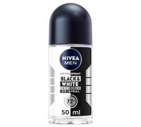 Nivea Men Déodorant en bille Black & White – Anti-transpirant 48H – Homme – 50 ml