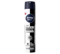 NIVEA MEN - Déodorant Homme Spray Black & White Original 72H - 200 ml | Anti-Transpirant Aisselles 72H - Protection 5-en-1 Anti-Traces & Anti-Irritations - Derma Active - Tous Types De Peaux