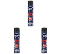 NIVEA MEN Déodorant Spray Dry Impact (1 x 200 ml), déodorant homme protection efficace 72 h, anti-transpirant aisselles testé et approuvé dans les situations du quotidien (Lot de 3)