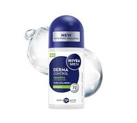 NIVEA MEN Derma Control Sensitive Lot de 6 flacons de protection anti-transpirante pour homme avec vitamine E et acide hyaluronique 50 ml