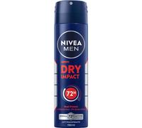 Nivea Men Dry Impact 72h Desodorizante Spray 150ml