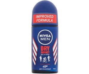 Nivea Men Dry Impact Déodorant Roll-On 48h Anti-Transpirant 50ml