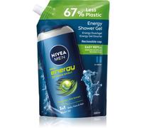 NIVEA MEN Energy gel de douche pour homme Recharge 500 ml