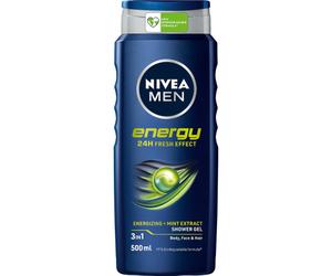 Nivea Men Energy Gel Douche Flacon 500ml