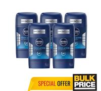 Nivea Men Fresh Active Stick Déodorant Alu-Free 48H Protection Quick Dry 5-Pack