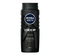 Nivea Men Gel douche pour un nettoyage en profondeur du corps, du visage et des cheveux, 500 ml