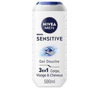 NIVEA - Gel douche 3en1 visage corps&cheveux Extrait de Bambou peaux sensibles 500 ml male
