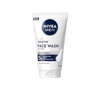 NIVEA MEN - Gel Nettoyant Visage Quotidien - Nettoie En Douceur - Peau Sensible - Format XXL - Sans Savon, Sans Alcool - Complexe VitaminPRO - Vitamine E - 5 Protections - Non Desséchant - 150 ml