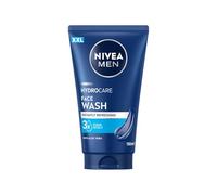 NIVEA MEN - Gel Nettoyant Visage Quotidien - Peau Rafraîchie Instantanément - Hydrocare - XXL - Aloe Vera & Pro-Vitamin B5-3 Effets Nettoyants - Non Desséchant - Élimine l'Excès de Sébum - 150 ml