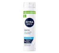 NIVEA MEN - Gel Rasage Homme - Protection Contre 5 Signes d'Irritation Dus au Rasage - Formule Sans Alcool à la Camomille & Hamamélis - Peaux Sensibles - Testé Sous Contrôle Dermatologique - 200 ml