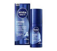 NIVEA MEN Hydrocare Power Sérum (30 ml), sérum visage pour peaux sèches, formule hydratante 72H avec acide hyaluronique, hydratant en profondeur pour homme