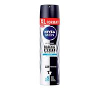 Nivea Men Invisible Black & White Active Lot de 6 déodorants en spray 250 ml