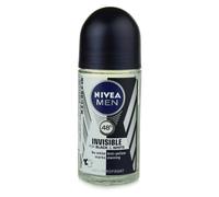 NIVEA MEN Invisible Black & White anti-transpirant roll-on pour homme 50 ml