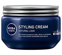 NIVEA MEN Lot de 3 crèmes coiffantes (3 x 150 ml) pour une tenue malléable sans durcissement, gel capillaire flexible pour un look naturel