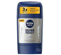 NIVEA MEN Lot de 5 déodorants anti-transpirants Silver Protect 50 ml