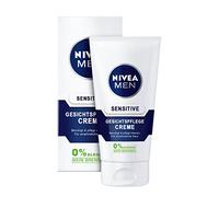 NIVEA Men, Lot de 6 tubes de crème de soin du visage pour homme - 6 tubes de 75 ml - Sensitive - 0% d'alcool