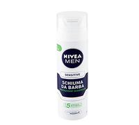 NIVEA MEN Mousse à raser Sensitive (6 x 200 ml), mousse à raser pour un rasage lisse et doux, mousse à raser douce pour homme
